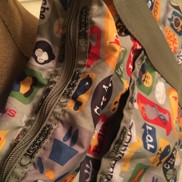 LeSportsac Tote Vroom LOL Shout - Picture 4 of 6